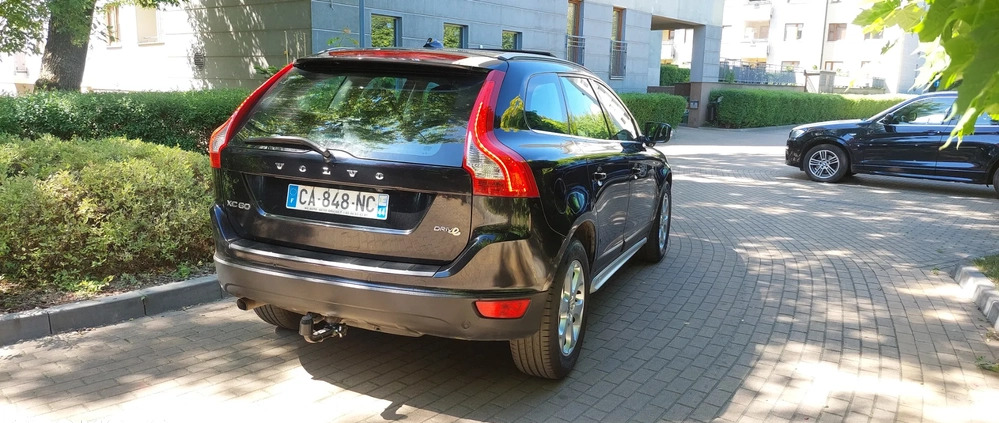 Volvo XC 60 cena 48900 przebieg: 238600, rok produkcji 2012 z Warszawa małe 704